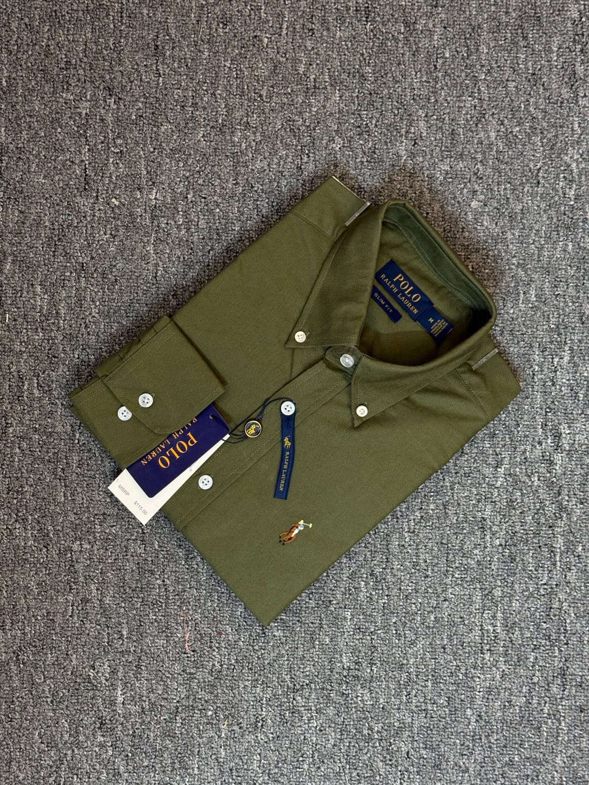 RL Premium Shirt - Olive Color