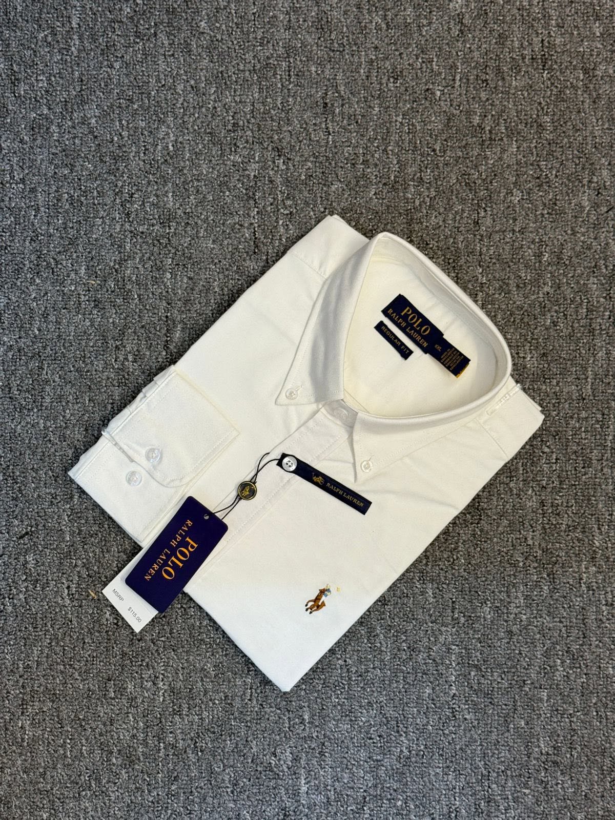 RL Premium Shirt - White Color