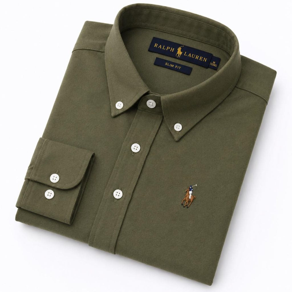 RL Premium Shirt - Olive Color