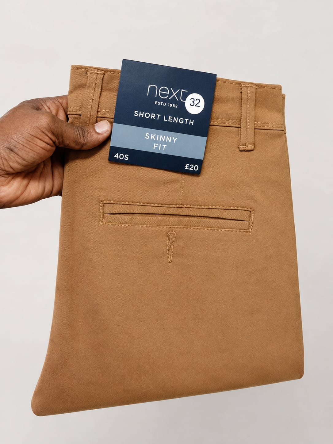Next Premium Twill Pant – Badami Color