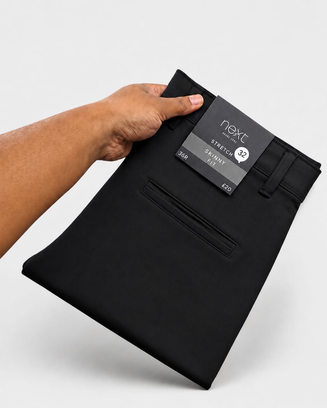 Next Premium Twill Pant – Black Color