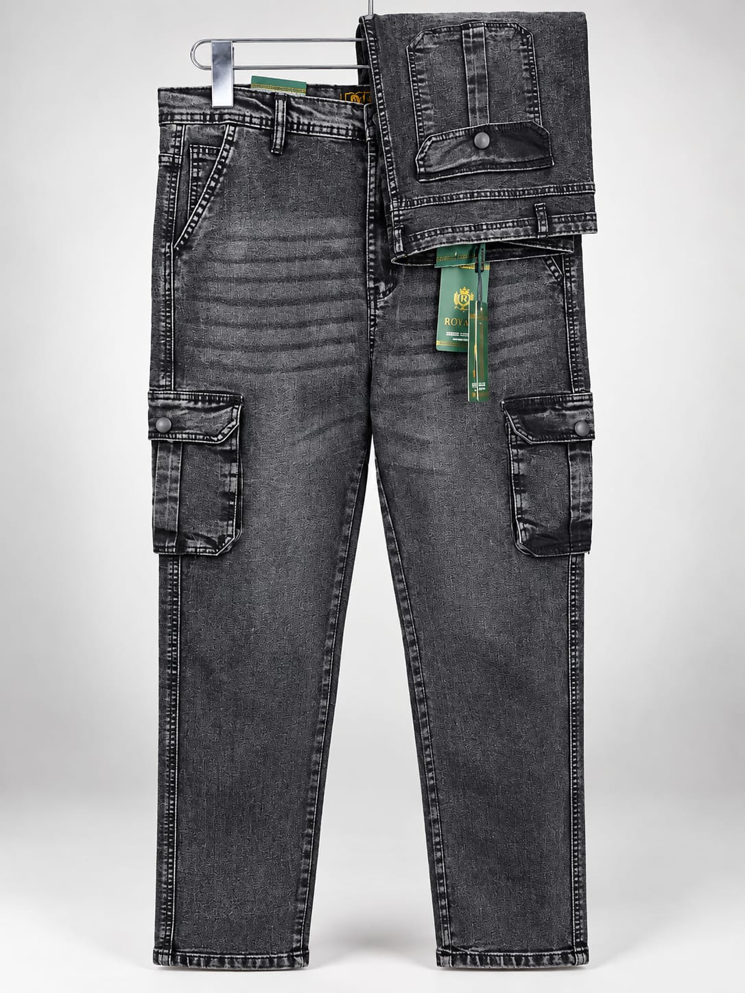 Premium Cargo Pant - Ash Color