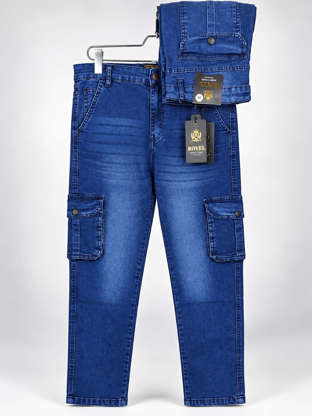 Premium Cargo Pant - Deep Blue Color