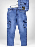 Premium Cargo Pant - Blue Color