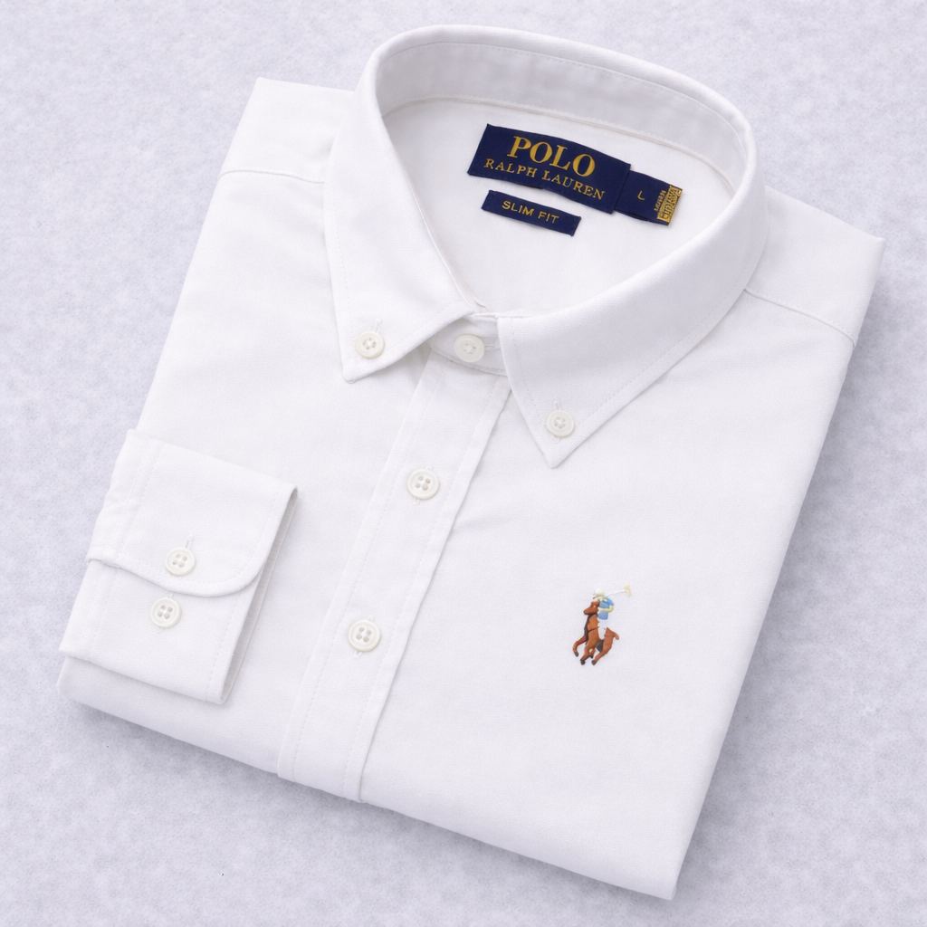 RL Premium Shirt - White Color