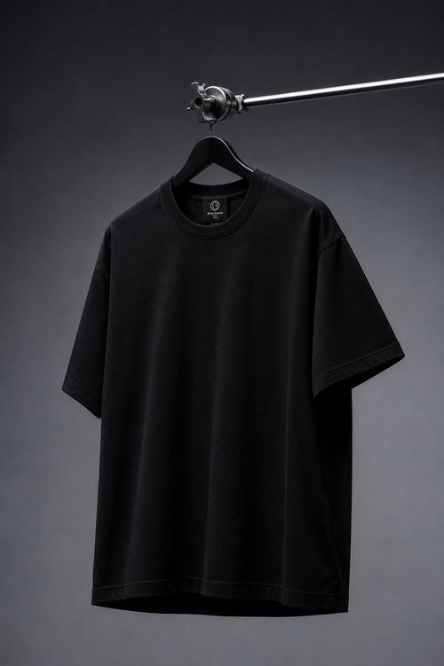 Drop Shoulder & Baggy Combo - Black & Ash