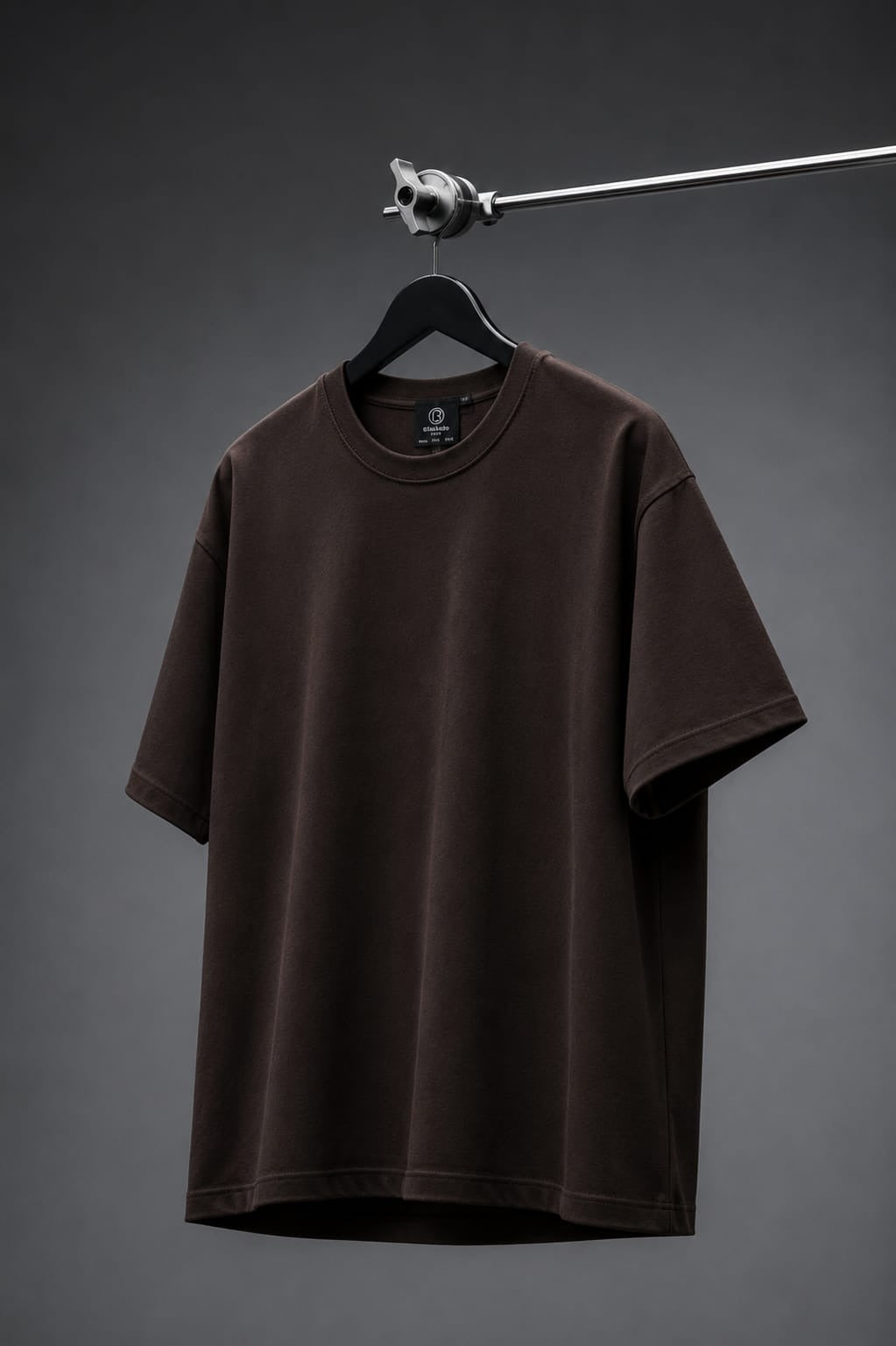 Premium Drop Shoulder T-Shirt - Cocoa Brown